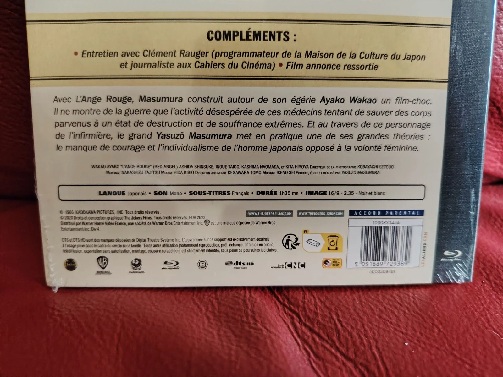 El ángel rojo en blu ray – photo 3